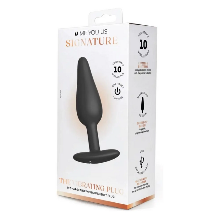 Me You Us Signature vibrating butt plug