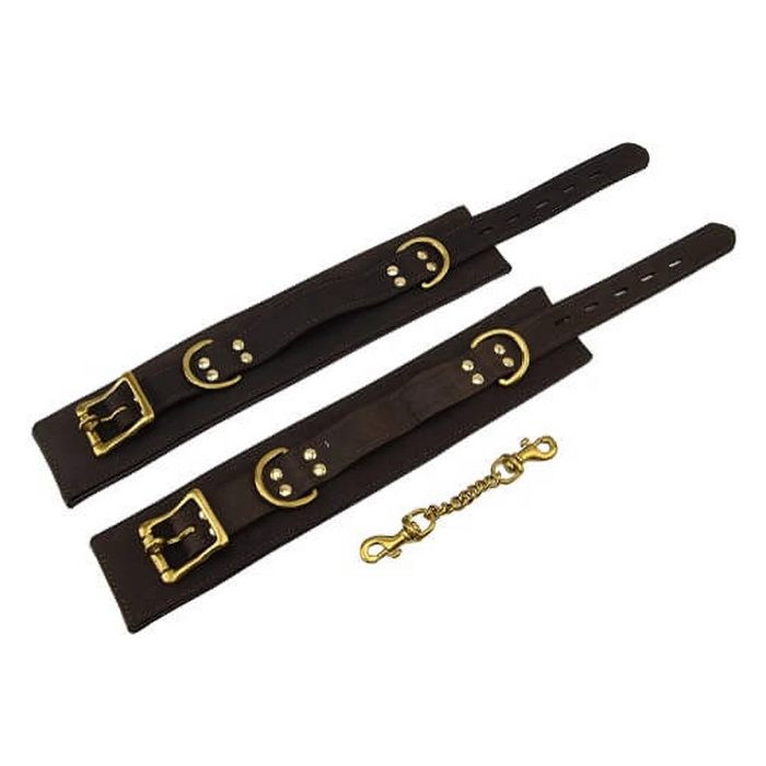 BOUND Nubuck Leather ankle restraints