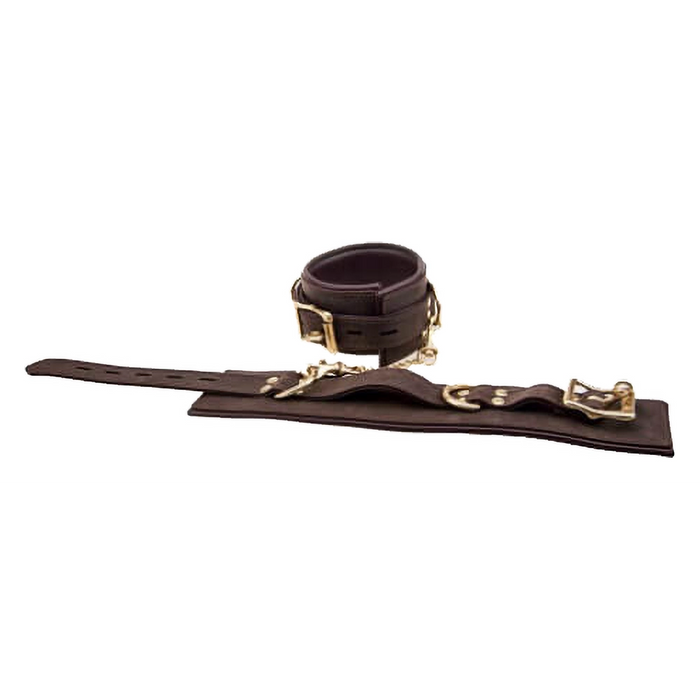 BOUND Nubuck Leather ankle restraints