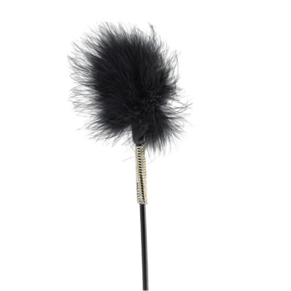 Bound To Play Heart riding crop with feather tickler