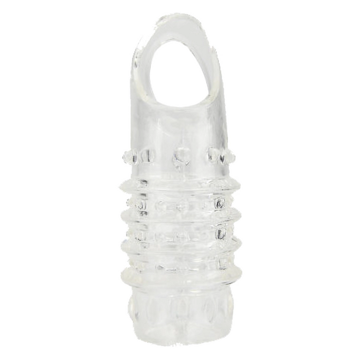 Rev/Sleeve Textured penis sleeve with ball loop