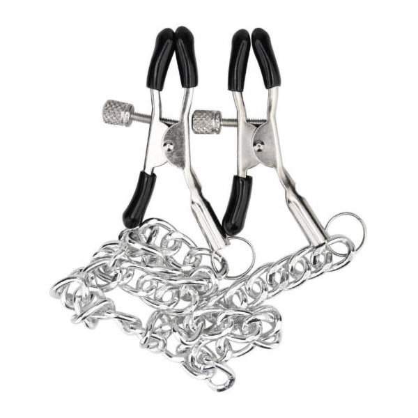 Bound to Please Adjustable nipple clamps with chain