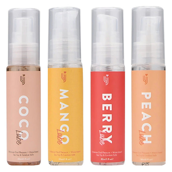 Loving Joy Flavoured water-based lubricants (pack of 4)