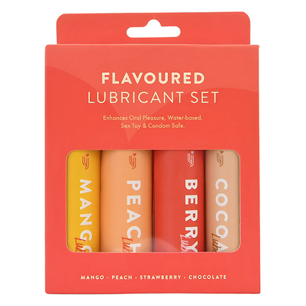Loving Joy Flavoured water-based lubricants (pack of 4)