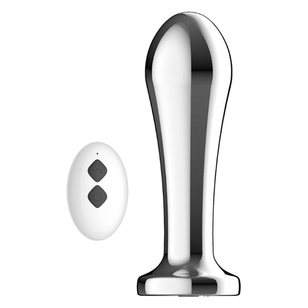 Toosh Remote Control Metal vibrating butt plug