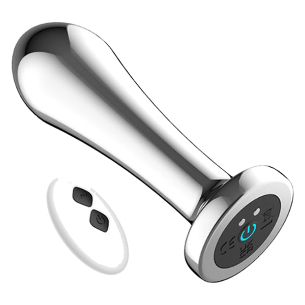 Toosh Remote Control Metal vibrating butt plug