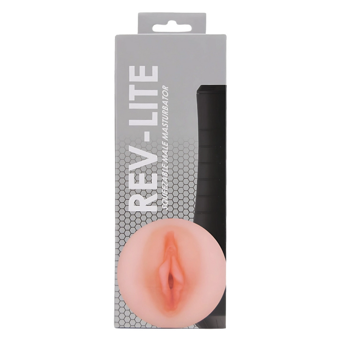Rev-Lite Realistic Vagina squeezable masturbator
