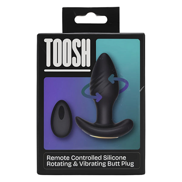 Toosh Rotating & Vibrating butt plug
