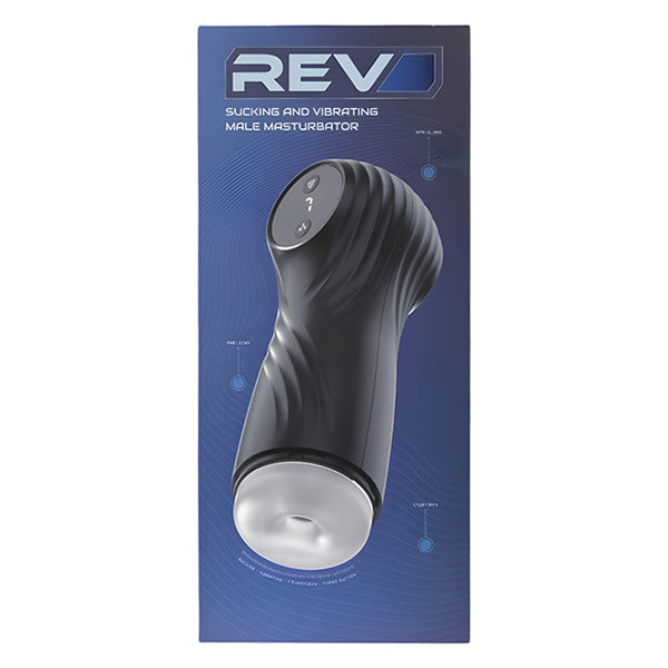REV Sucking & Vibrating masturbator