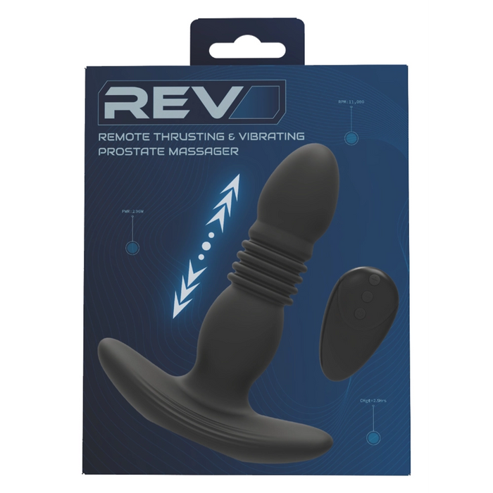 Rev/Pro Thrusting prostate massager
