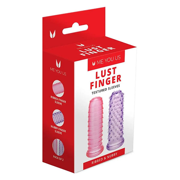 Me You Us Lust Finger masturbator sleeves