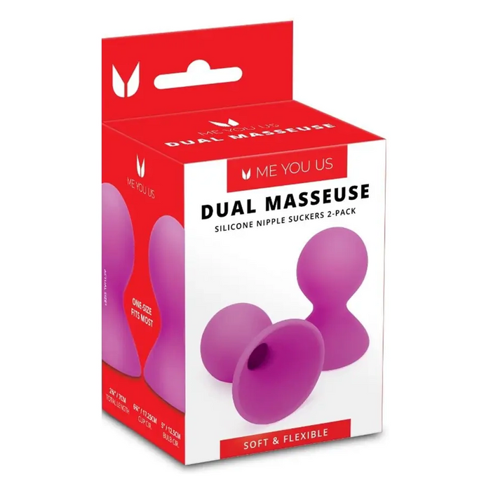 Me You Us Dual Masseuse nipple suckers