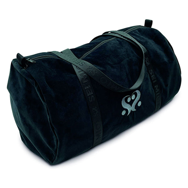 SEI MIO Velvet duffle bag
