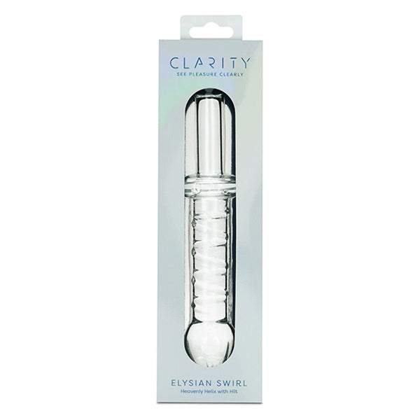 Clarity Elysian Swirl 5.6" dildo