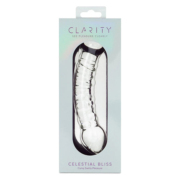 Clarity Celestial Bliss 5.9" double ended dildo