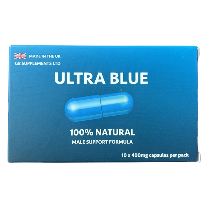 GB Supplements Ultra Blue capsules