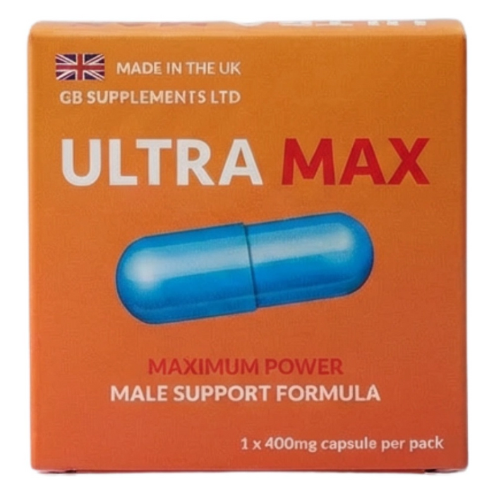 GB Supplements Ultra Max capsules