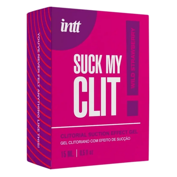 intt Suck My Clit clitoral suction effect gel