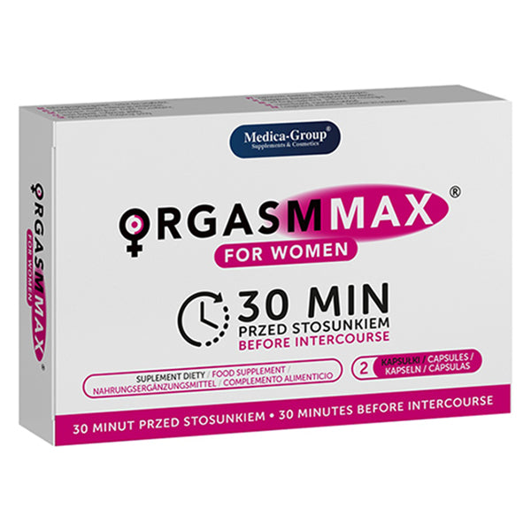OrgasmMax For Women capsules (2 pack)