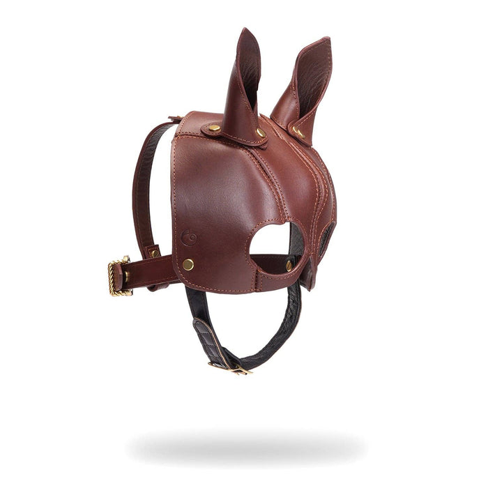 The Equestrian Leather Mask Hood