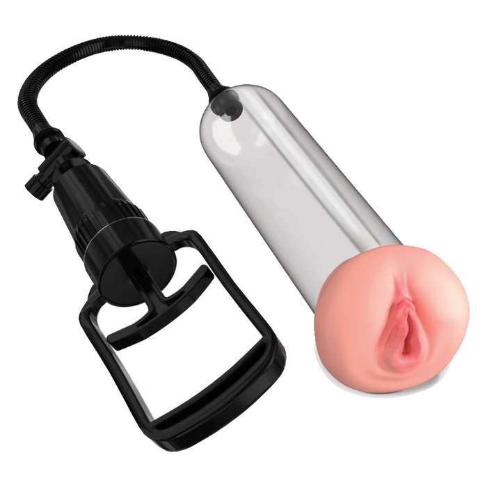 Pipedream Pump Worx penis pump with vaginal opening