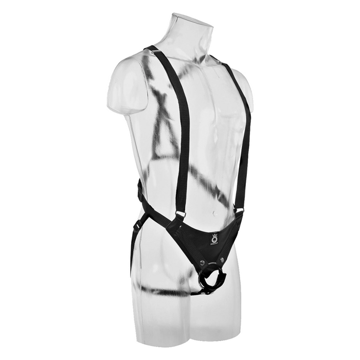 King Cock 10" hollow strap-on