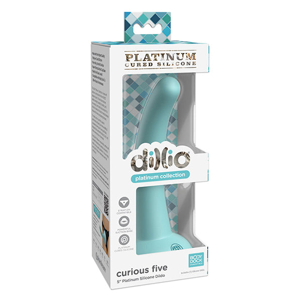 Dillio Platinum Curious Five 5" dildo