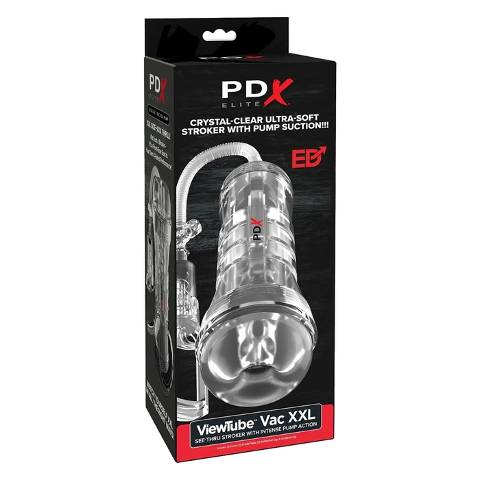 PDX Elite ViewTube Vac XXL suction masturbator