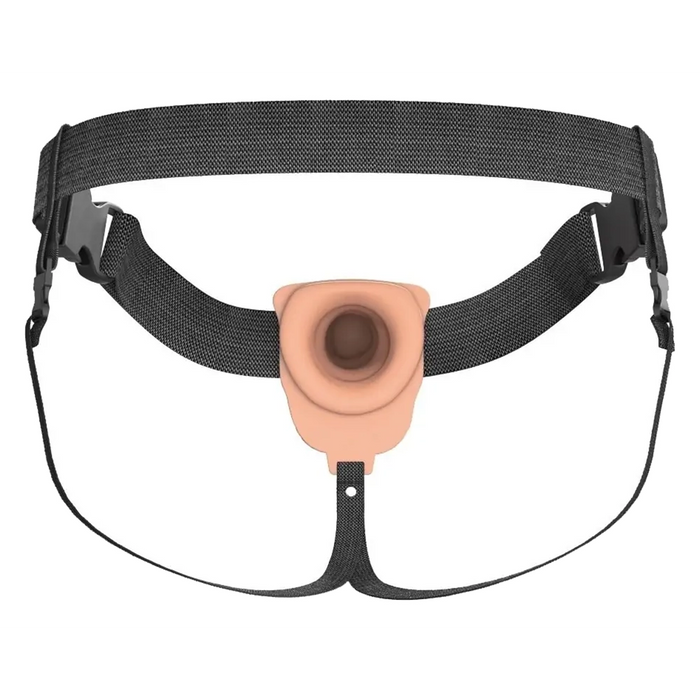 Fantasy X-Tensions Elite Vibrating 6" hollow strap-on