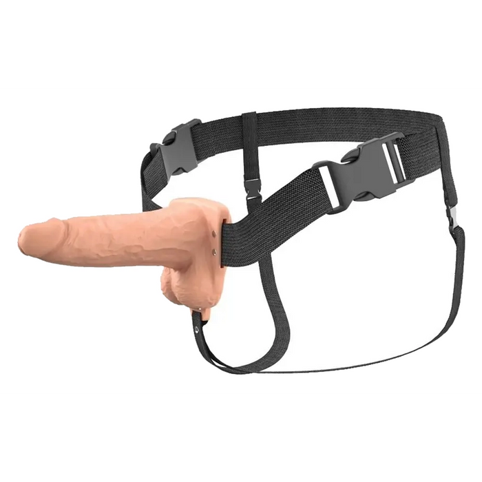 Fantasy X-Tensions Elite Vibrating 6" hollow strap-on
