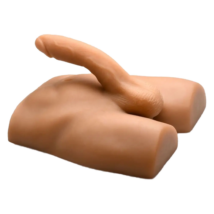 JOCK anal masturbator with posable dildo