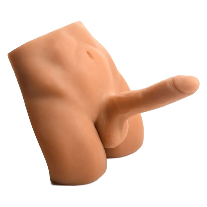 JOCK anal masturbator with posable dildo