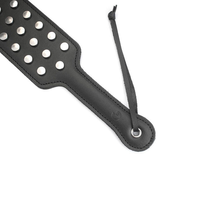 Liebe Seele Noir Sovereign Leather Studded Paddle