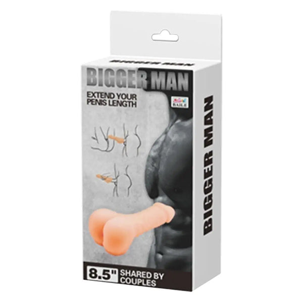 Pretty Love Bigger Man masturbator plus penis extender