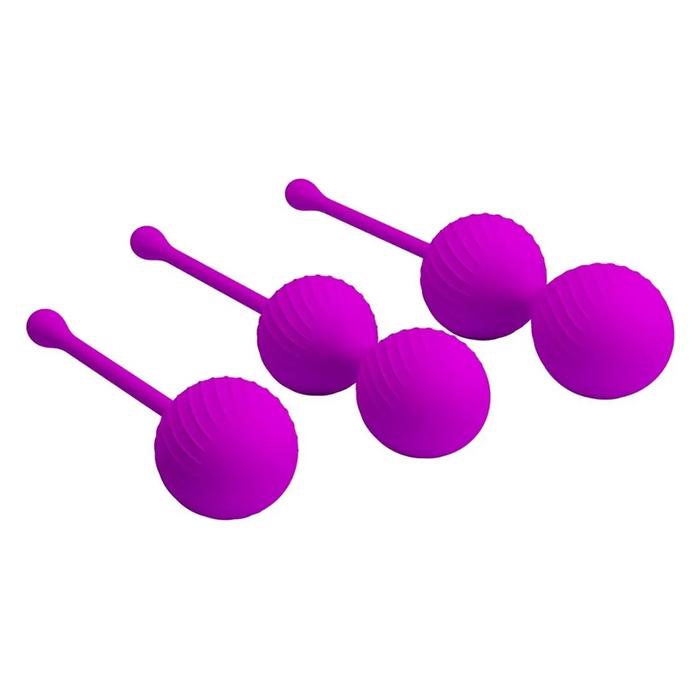Pretty Love Three-In-One kegel ball set