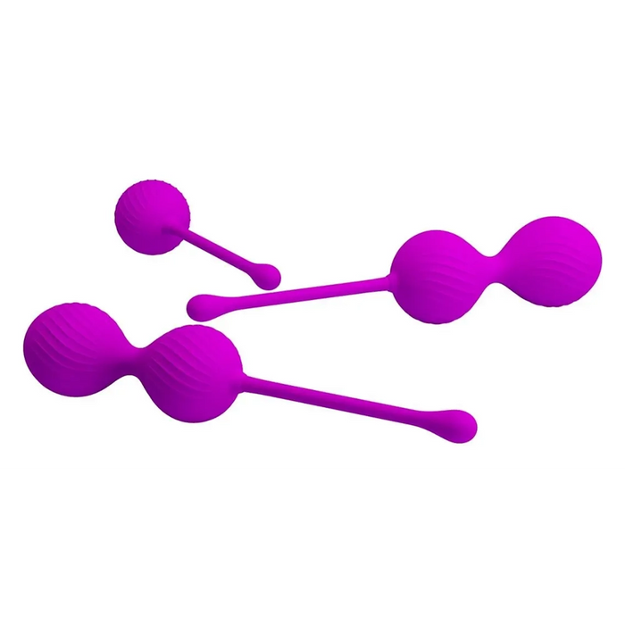 Pretty Love Three-In-One kegel ball set