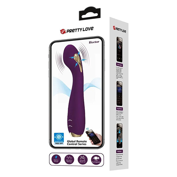 Pretty Love Hector G-Spot electro-shock vibrator