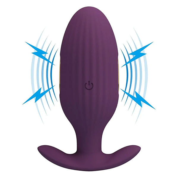 Pretty Love Jefferson e-stim vibrating butt plug
