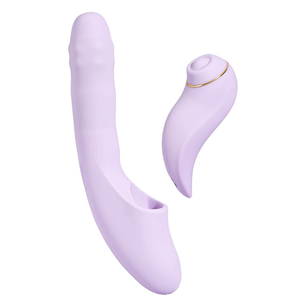SVAKOM DuoGlow vibrator with clitoral stimulator