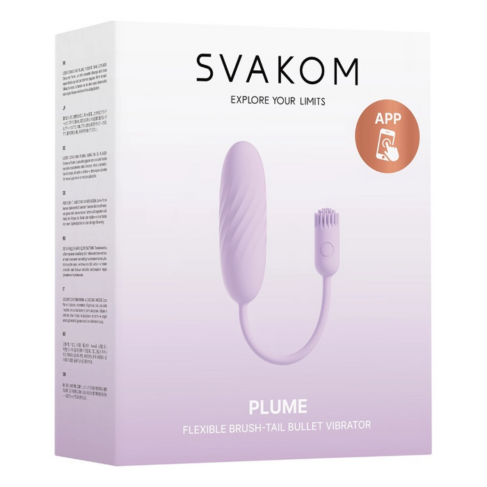 SVAKOM Plume brush tail bullet vibrator