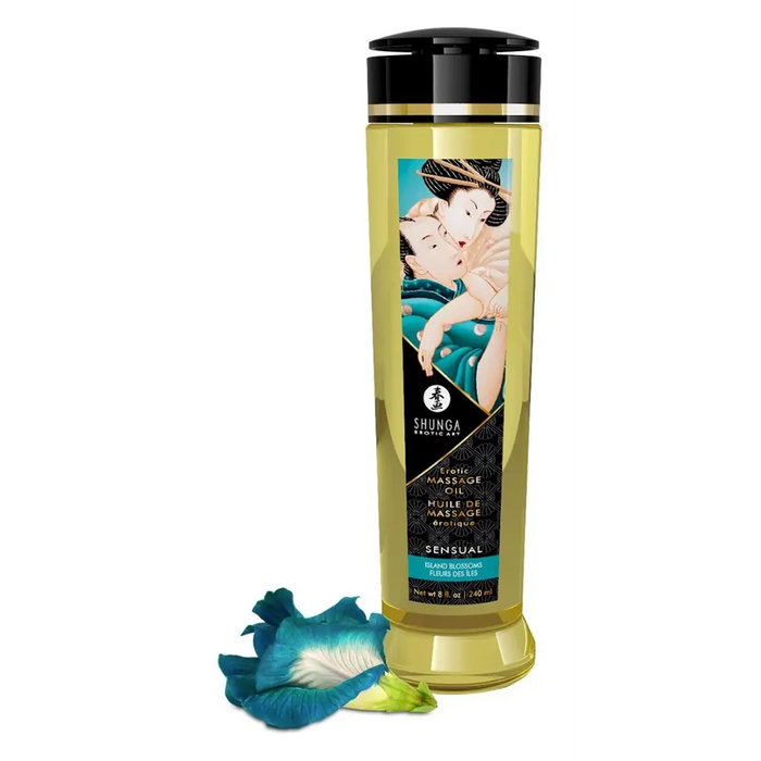 Shunga Massage Oil Sensual / Island Blossoms