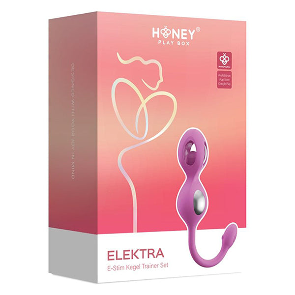 Honey Play Box Elektra e-stim kegel ball training set