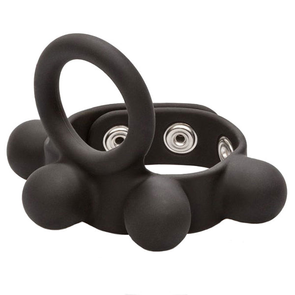 CalExotics Weighted C-Ring Ball Stretcher cock ring