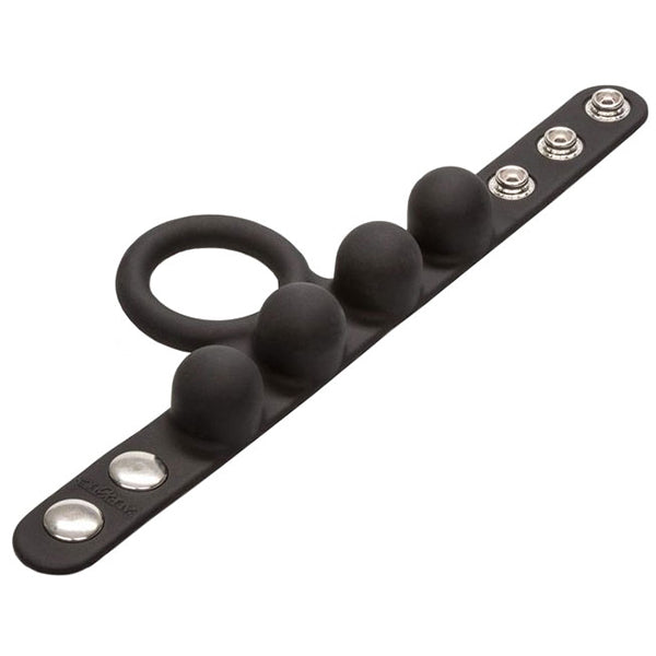 CalExotics Weighted C-Ring Ball Stretcher cock ring