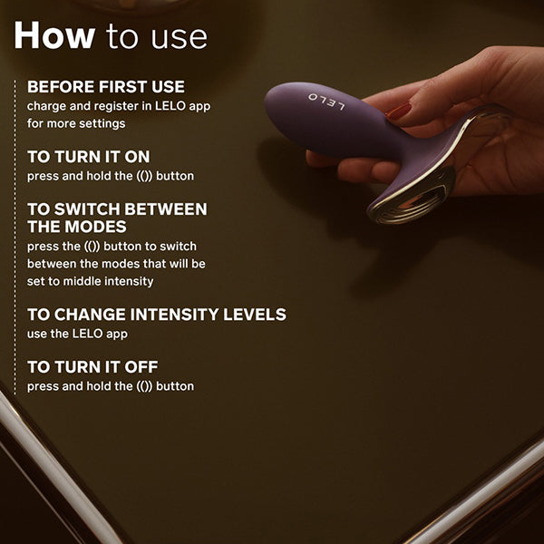 LELO SURFER 2 vibrating butt plug