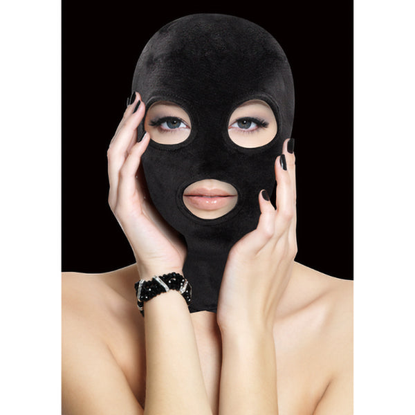 Ouch! Velvet mask with eye & mouth opening — Sinsins Boutique