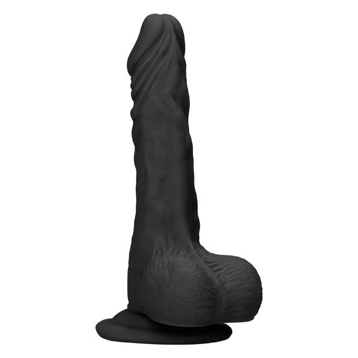 RealRock Soft 7" dildo with balls