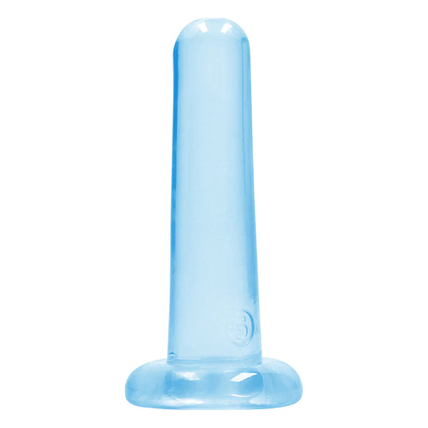RealRock CRYSTAL CLEAR Straight 5" dildo with suction cup