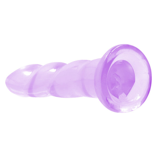RealRock CRYSTAL CLEAR 7" dildo with suction cup