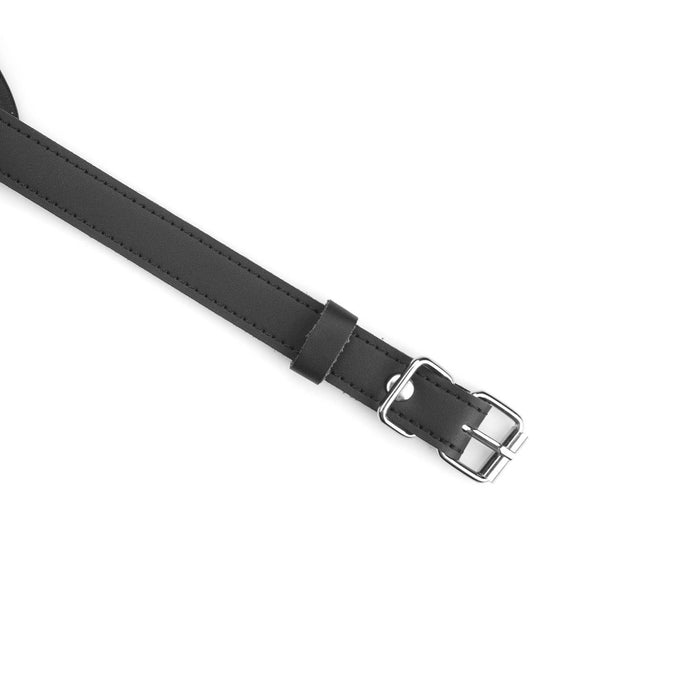 Noir Sovereign Padded Leather Blindfold